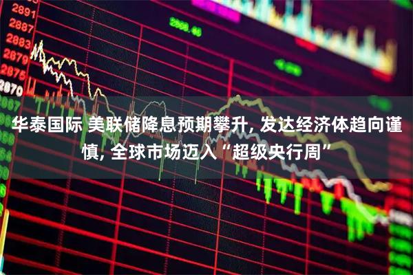 华泰国际 美联储降息预期攀升, 发达经济体趋向谨慎, 全球市场迈入“超级央行周”