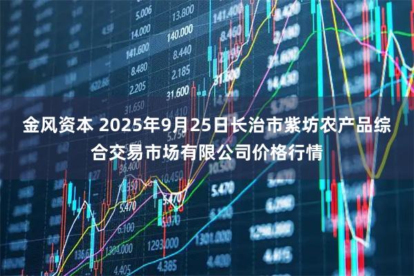 金风资本 2025年9月25日长治市紫坊农产品综合交易市场有限公司价格行情
