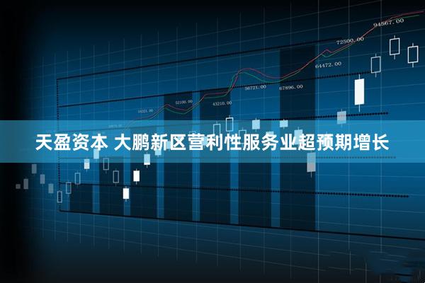 天盈资本 大鹏新区营利性服务业超预期增长