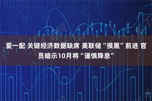爱一配 关键经济数据缺席 美联储“摸黑”前进 官员暗示10月将“谨慎降息”